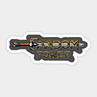 Fandom Power (Barbarian) Sticker